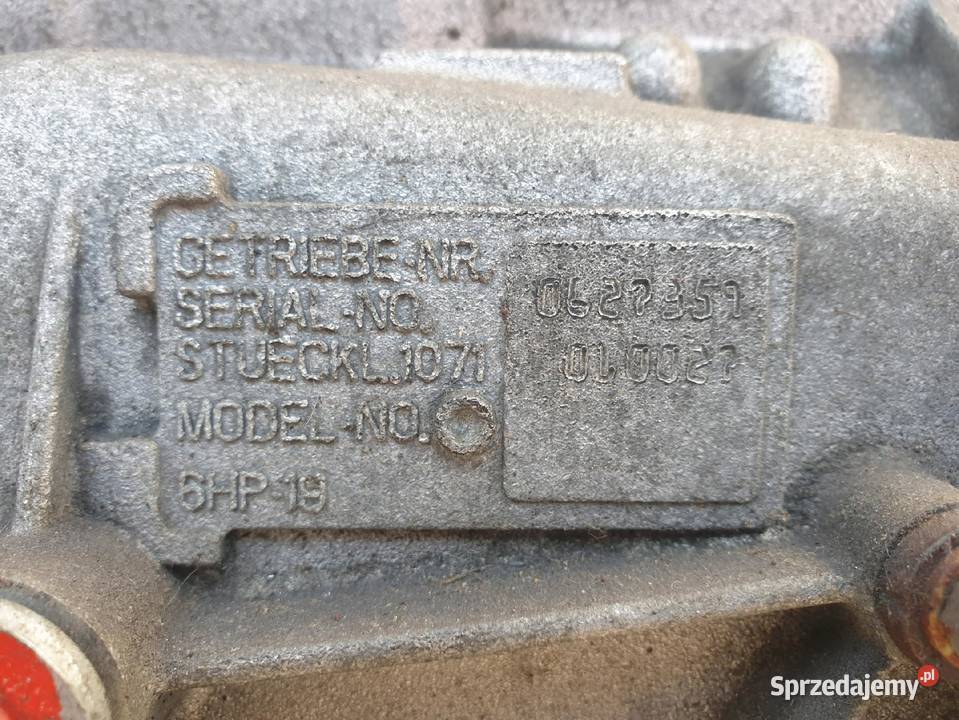 AUTOMATYCZNA SKRZYNIA BIEGÓW BMW E90 E91 25 325 Rudka