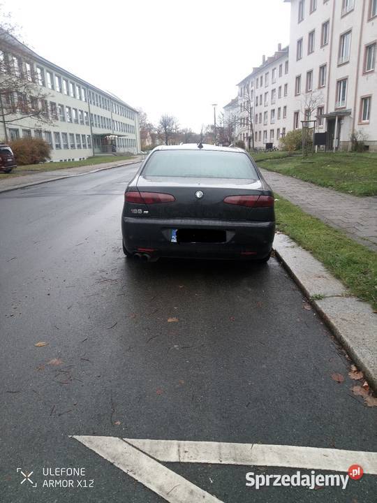 Piękna limuzyna Alfa Romeo 166 24 JTD automat 2400cm3 166 dolnośląskie