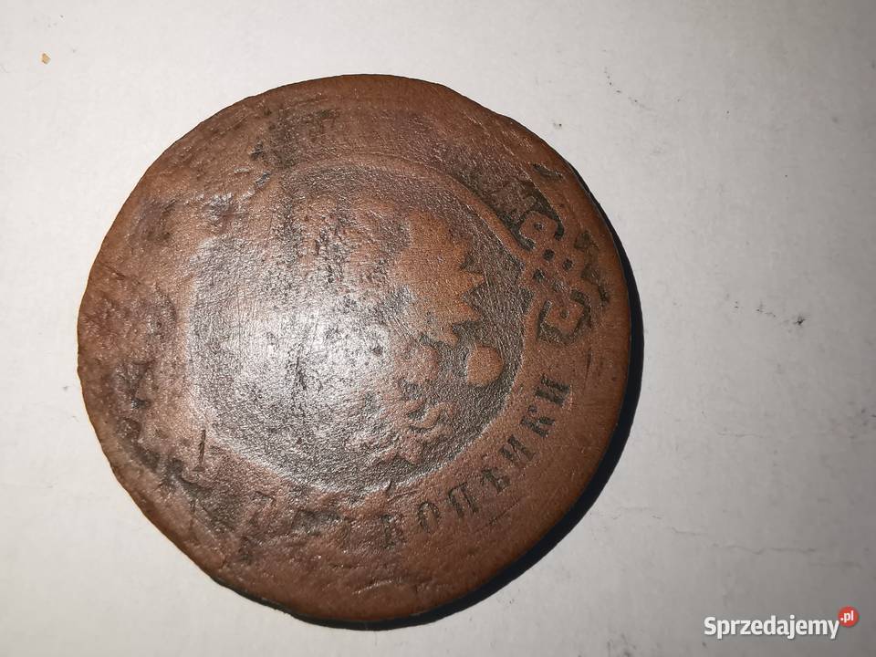 3 kopiejki z 1904 roku Zamość