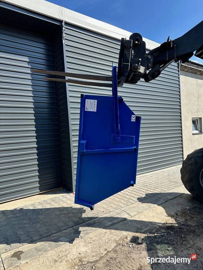 Kontener samowyładowczy na dźwig mulda do betonu