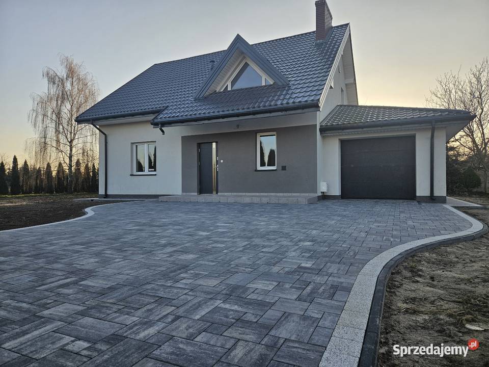 Dom gotowy do zamieszkania 20mi Warszawy alarm Roszczep