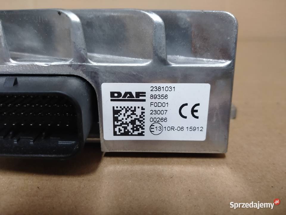 DAF XG STEROWNIK KOMPUTER MODUŁ KASETA 2381031