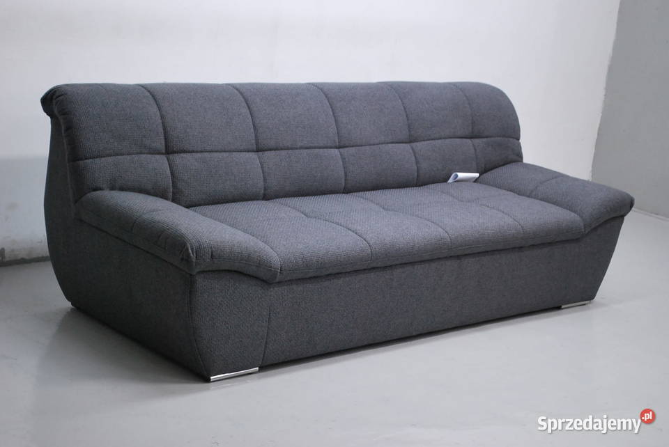 RUH NOWA SOFA 3 osobowa popielata tkanina KANAPA