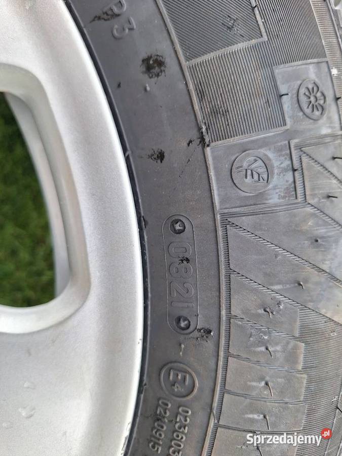 Felgi aluminiowe audi 15 z oponami 19565 r15 Bukówiec Górny