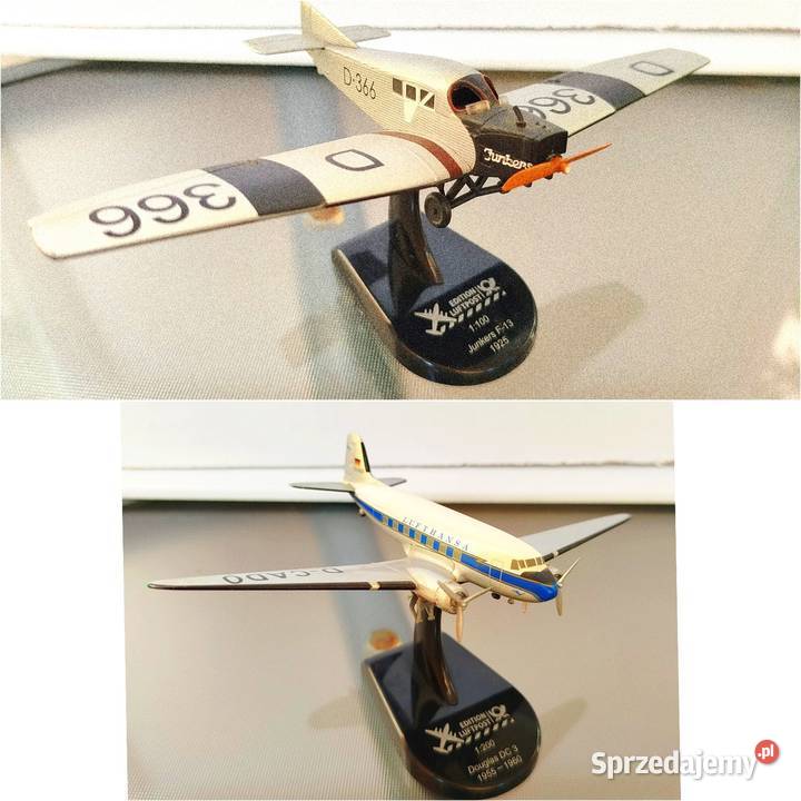 Modele samolotów Luftpost Lufthansa Wrocław