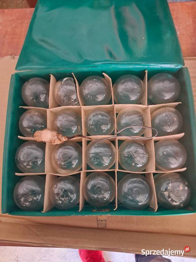 używane bańki lekarskie z prlu huty Vitropol sprzedam