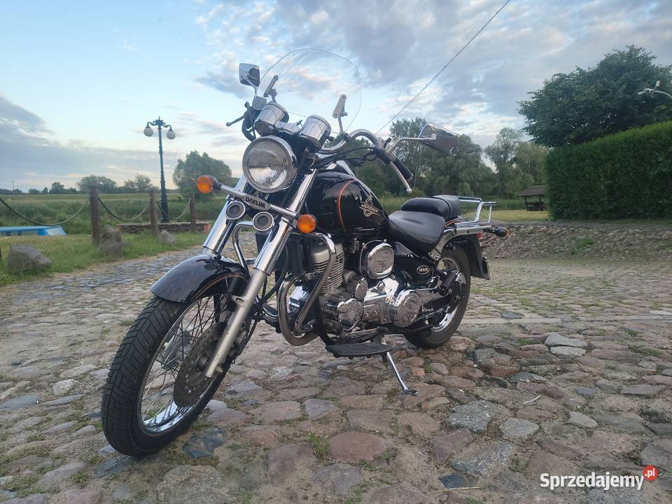 Daelim Daystar VL 125 kat B Ładny egzemplarz chopper wielkopolskie Bierzglinek