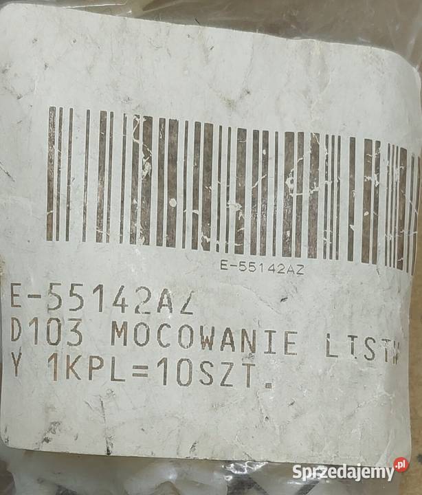 SPINKA LISTWY BOCZNEJ SZEROKA MERCEDES W124 W201 osobowe Mielęcin