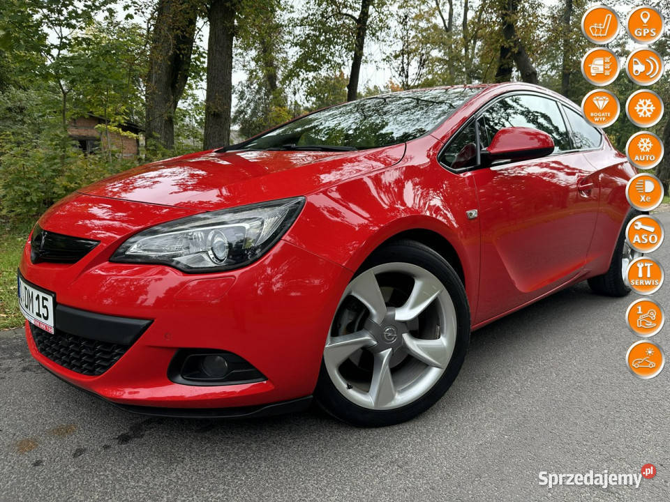 Opel Astra GTC 20 CDTI 165 Navi BiXenon Led Alu ABS kujawsko-pomorskie Józefkowo