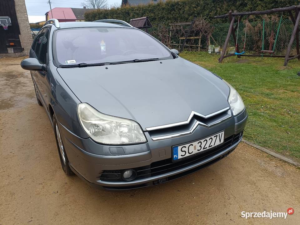 Citroen C5 20 LPG kombi świeże OC i PT aluminiowe felgi śląskie Woźniki sprzedam