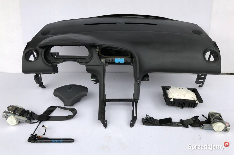 PEUGEOT 5008 AIRBAG DESKA PASY KOKPIT KOMPLET Kłodzko