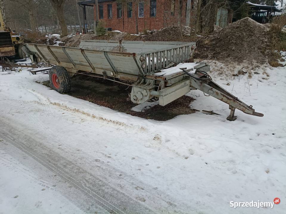 Przyczepa samozbierająca laweta Szpitary