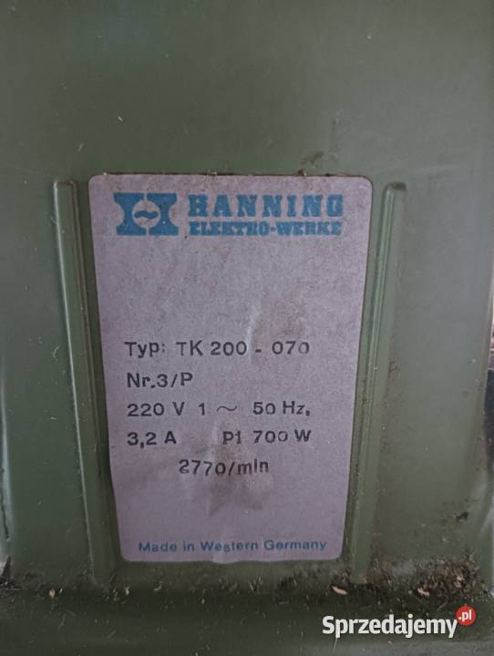 Piła stołowa HANNING 700W 230V widia pilarka