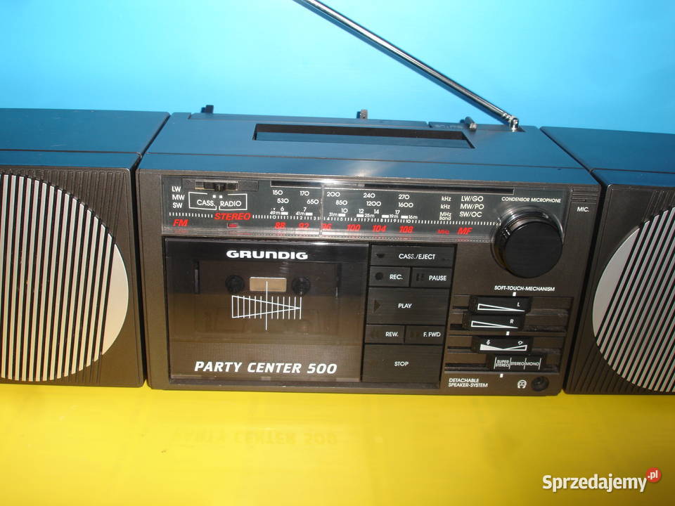 Radiomagnetofon GRUNDIG PARTY CENTER 500 Zielona Góra