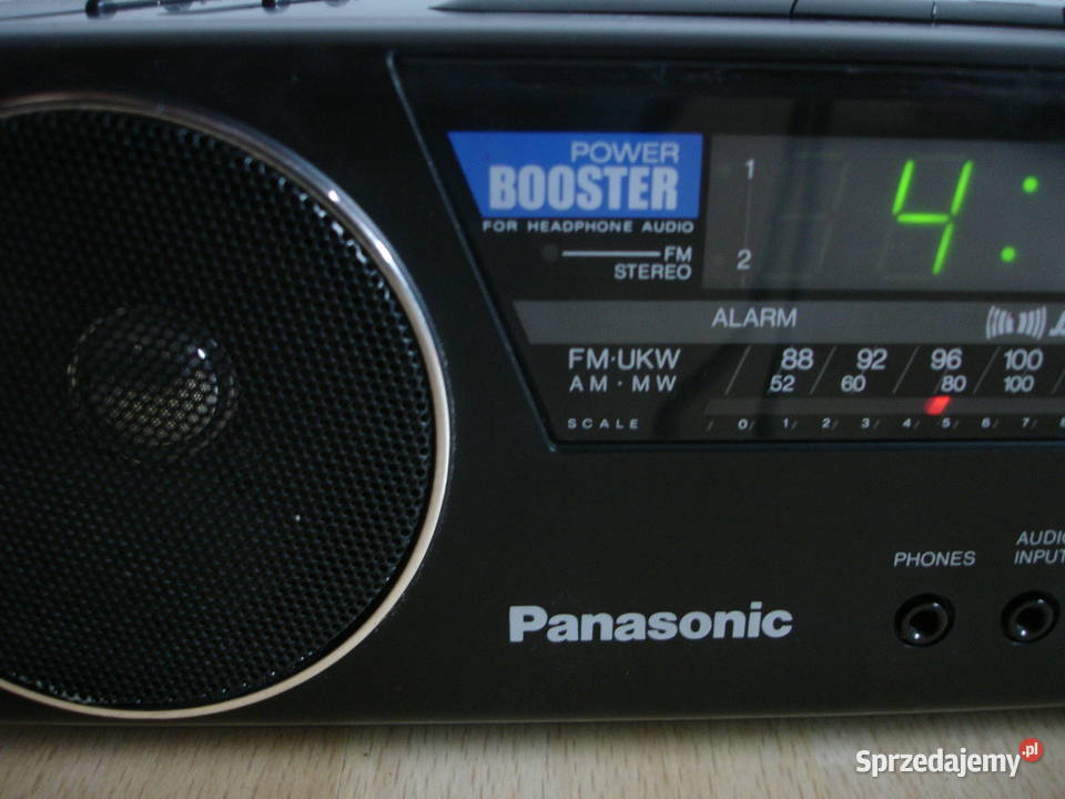 Radio z budzikiem PANASONIC RCX210 lubuskie Zielona Góra