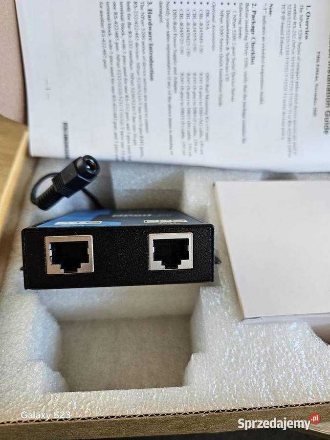 Serwer portów szeregowych Moxa 5210 Szczecin