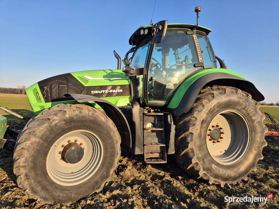 Deutz Fahr Agrotron TTV7250 TUZ ciągnik z Niemiec Pneumatyka do przyczep