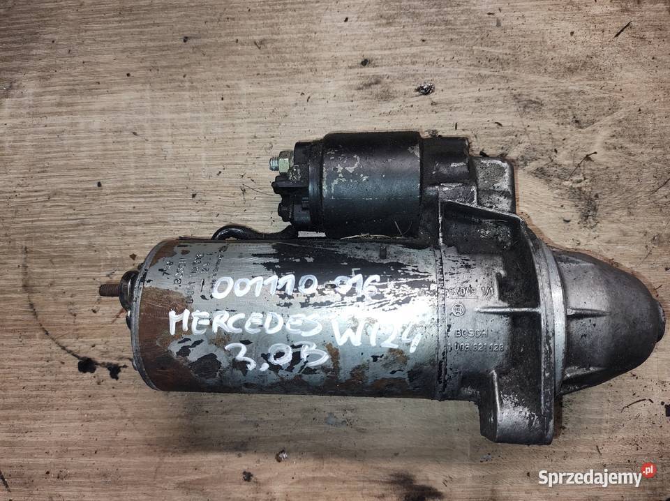 MERCEDES W124 30E rozrusznik 001110016 układ elektryczny silnika Kielce