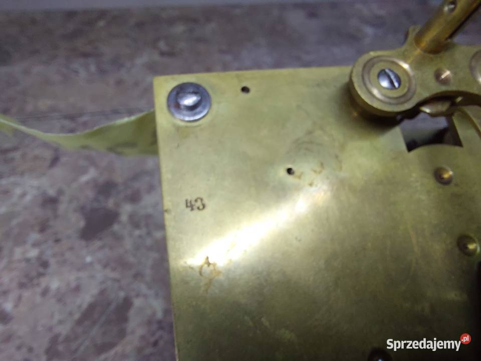 M167 Mechanizm starego zegara ściennego LFS Tczew
