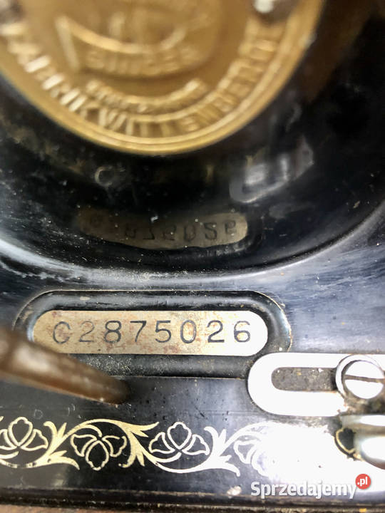 Maszyna do szycia Singer 1878 r Oryginalna Konstancin-Jeziorna sprzedam