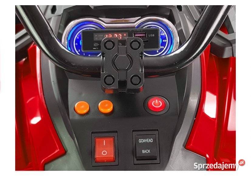 Quad na akumulator bdm0906 pompowane koła czarny Bielsk Podlaski sprzedam