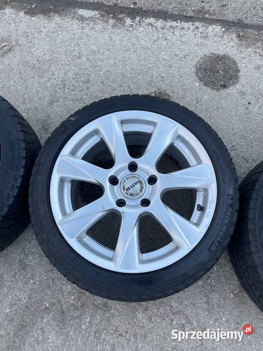 Alufelgi 5x120 16 z oponami w stanie Magma Elbląg
