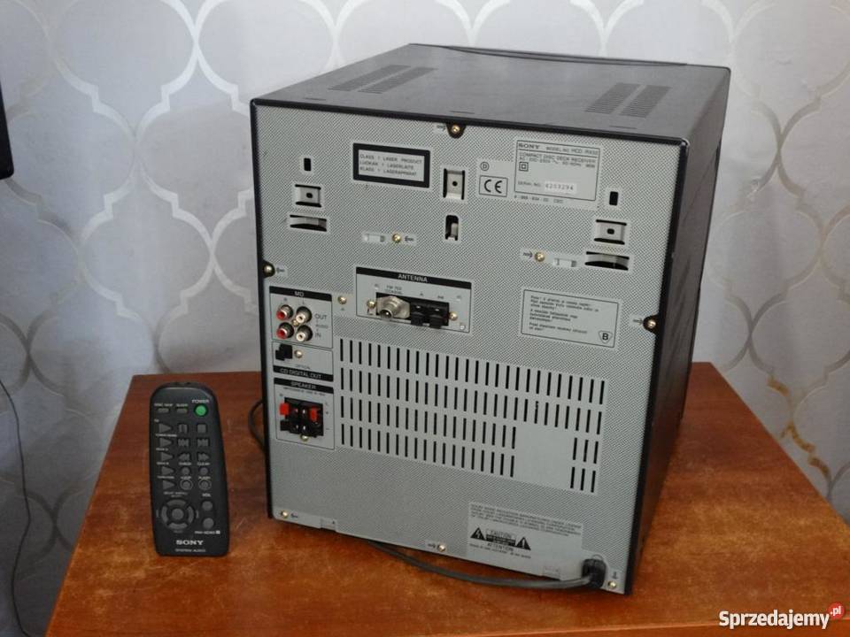 Wieża Sony HCDRX50 pilot mocna i sprawna WYSYŁKA podkarpackie sprzedam