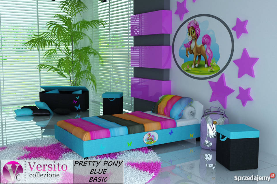 Łóżko dziecięce z materacem łózko dziecka Lubin