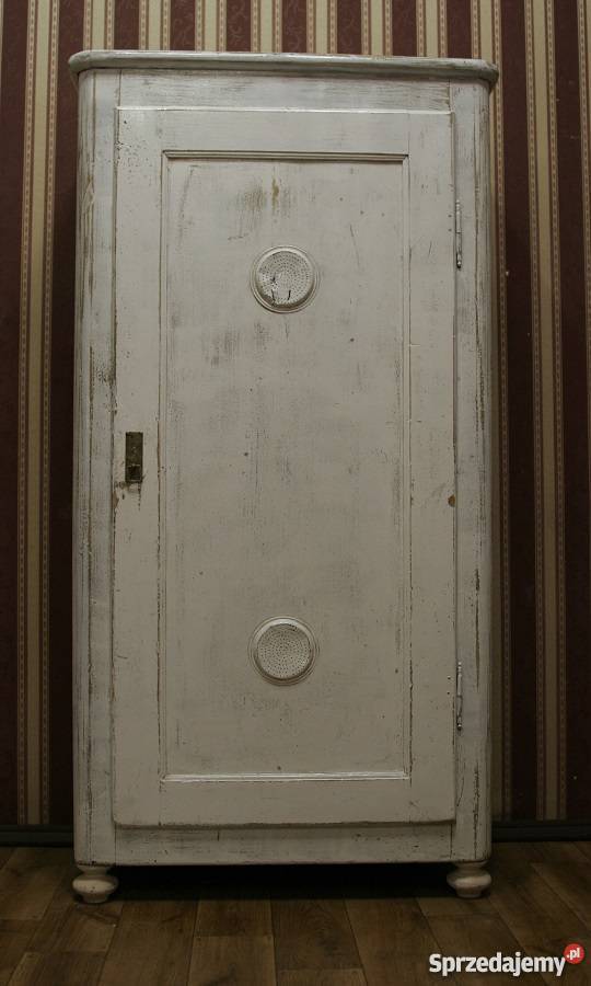PIĘKNA SZAFA CHLEBOWA BIELONA ANTYK mazowieckie Marki