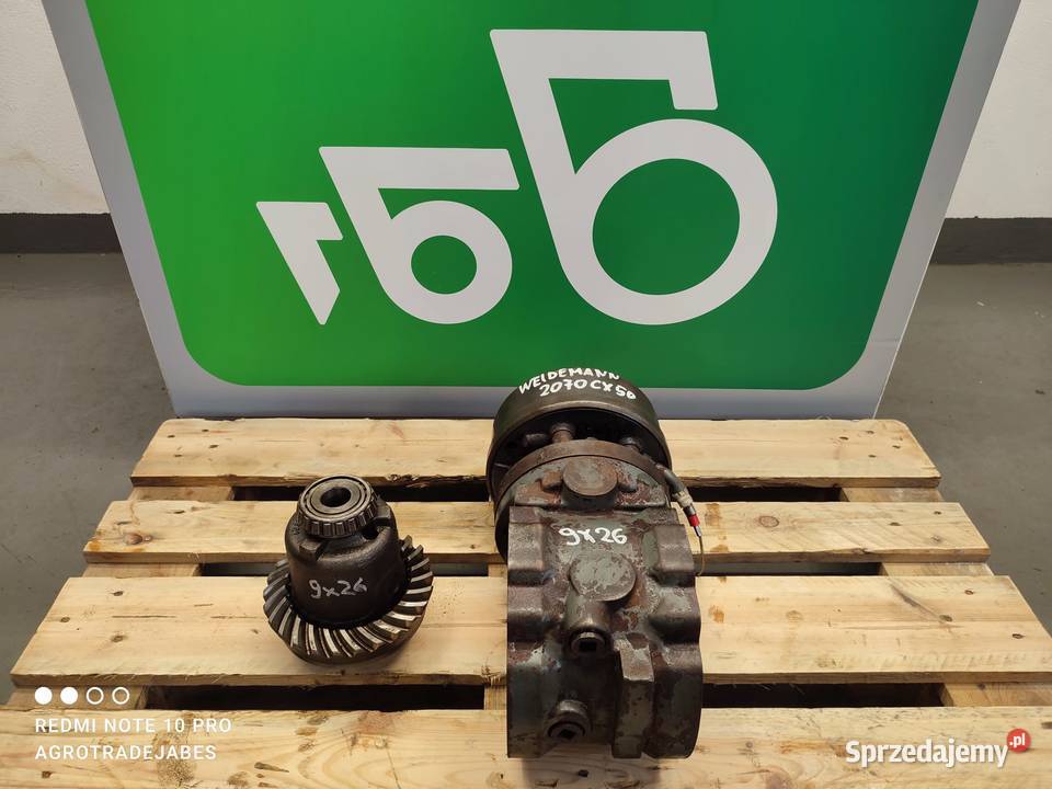 Dyferencjał 9x26 Weidemann 2070 CX 50