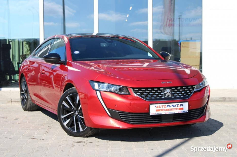 Peugeot 508 2021r ACC Night Vision Blis Kamera pomorskie Gdańsk