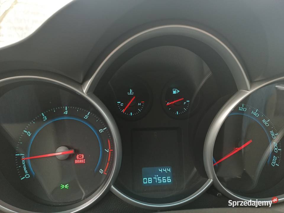 Chevrolet Cruze 16 krajowy 1 właściciel niski Jastrzębie-Zdrój