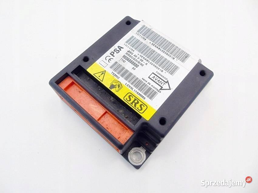 STEROWNIK MODUŁ KOMPUTER PODUSZEK CITROEN C3 C2 osobowe Sosnowiec