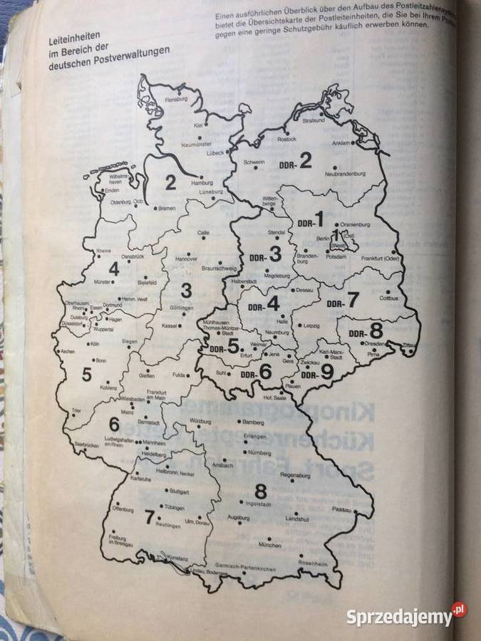 3792 Katalog Pocztowy Miejscowości Szczecin sprzedam