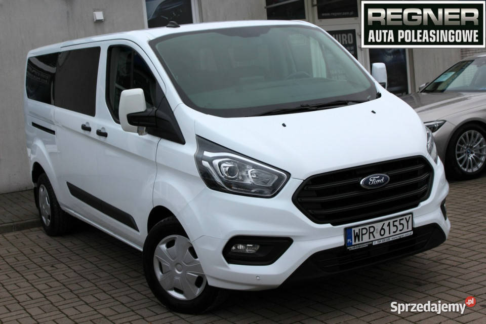 Ford Transit Custom Długi 9osobowy 130 SalonPL przyciemniane szyby Transit  Custom