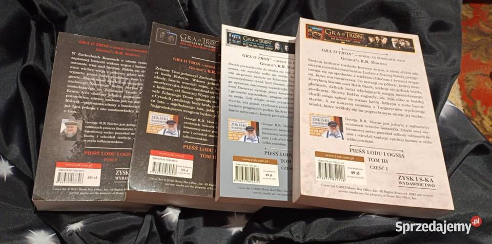 Gra o tron Starcie królów Nawałnica mieczy Stal Poznań sprzedam