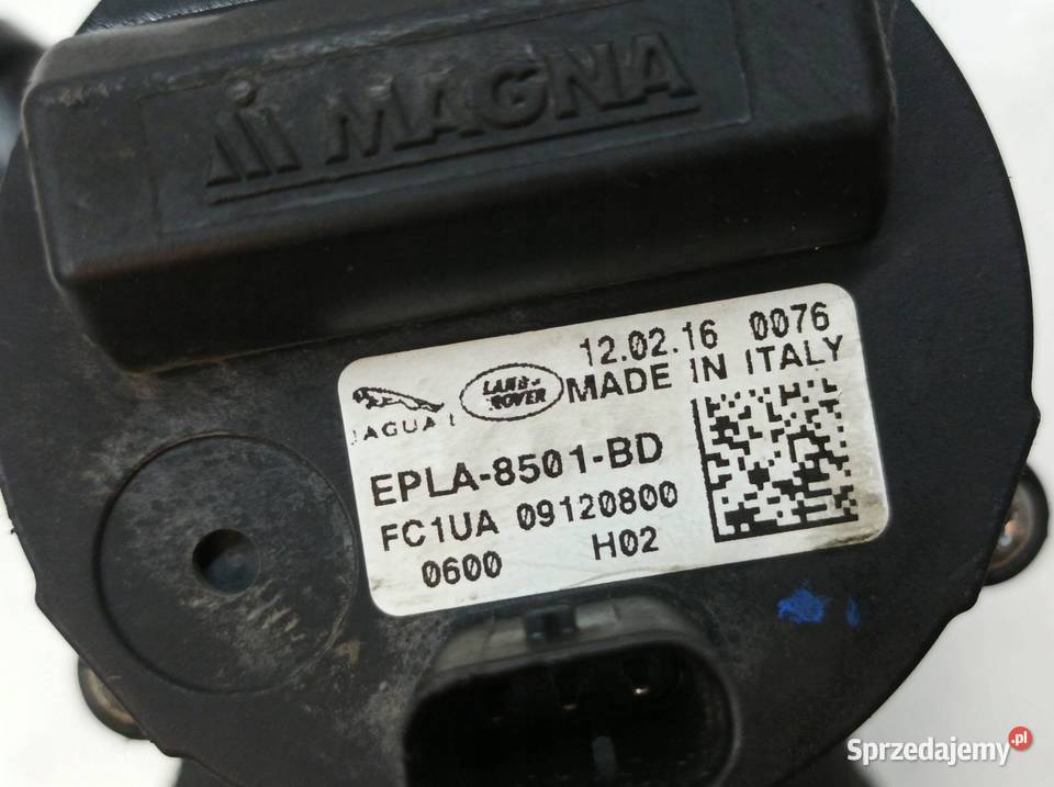 POMPA WODY OBIEGU EPLA8501BD 30 D Land Rover