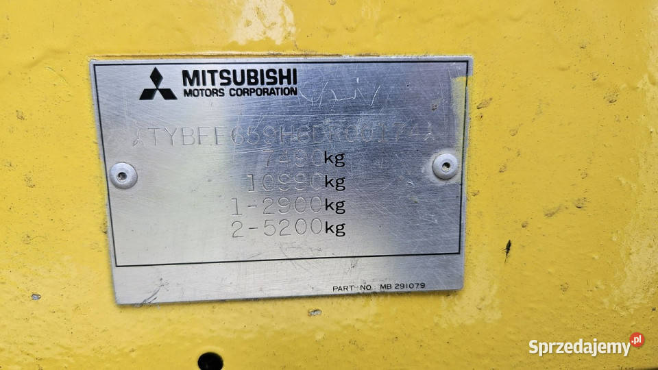 Mitsubishi canter AutoLaweta hydraulika Białogard