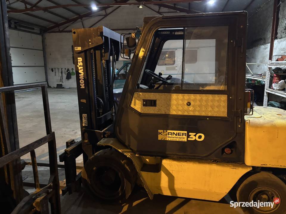 Wózek widłowy Komatsu 30 Gorzów Wielkopolski