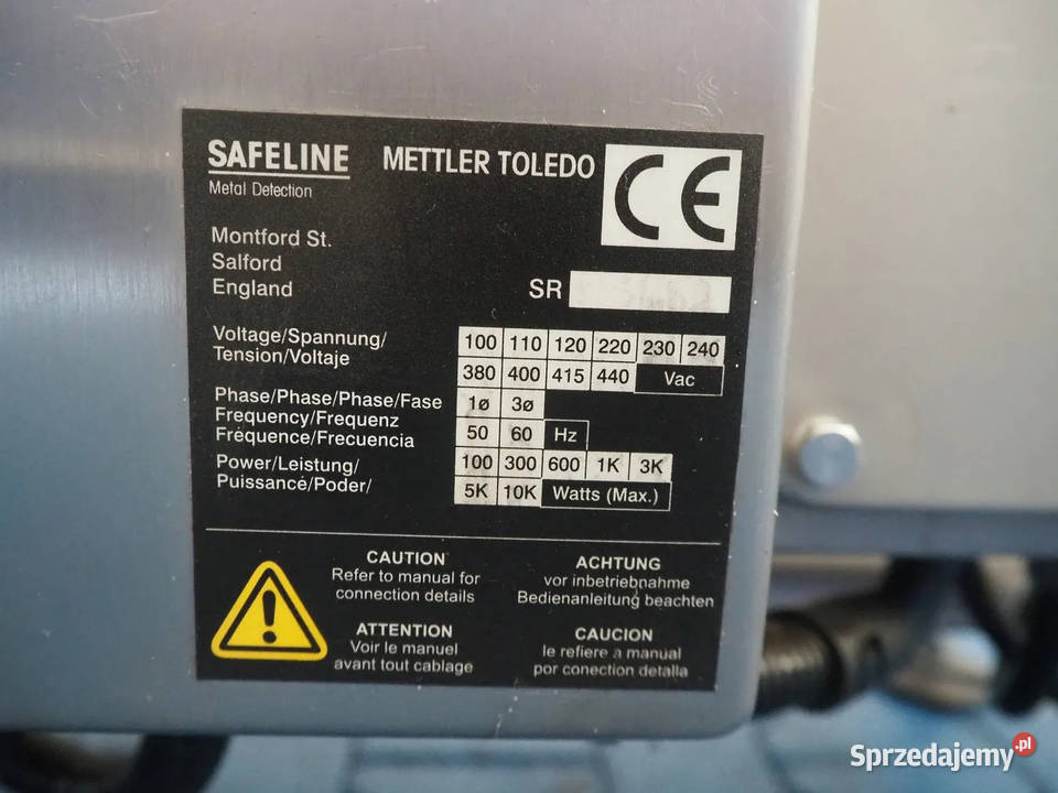 SAFELINE R Series Profile Detektor metali z Krotoszyn