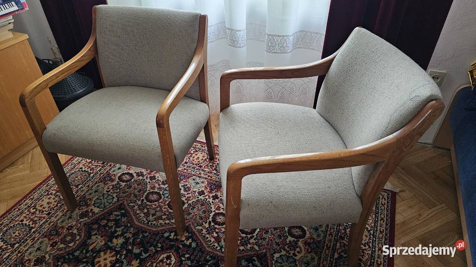 Para kultowych foteli gościnnych The HON Company mazowieckie Warszawa sprzedam