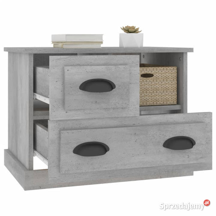 Szafka nocna szarość betonu 60x39x45 WM816364 Warszawa