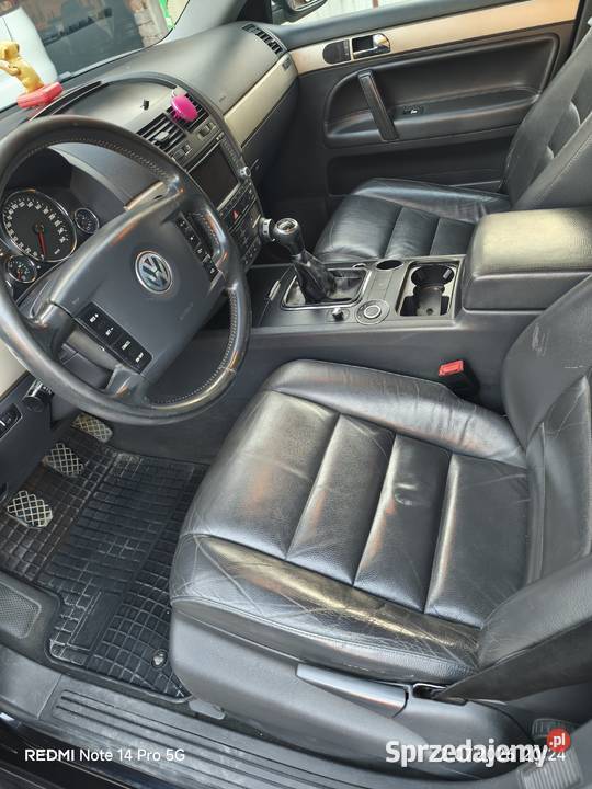 VW Touareg 25 TDI Hak 35 T Łagowo
