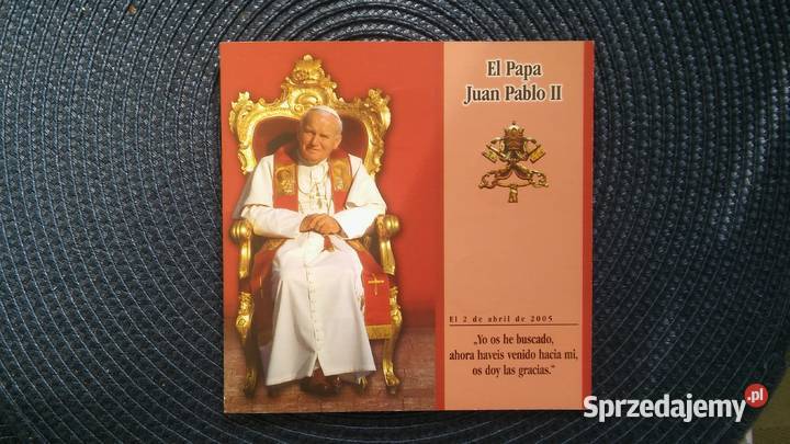 Jan Paweł II_Zakon Maltański - zestaw 5 x 1 lira
