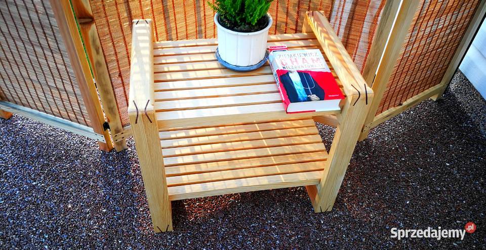 Ława drewniana stolik kawowy ławakostka stolik sprzedam