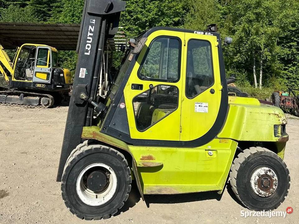 Wózek Widłowy Widlak CLARK Diesel TDL Przesuw Tymowa