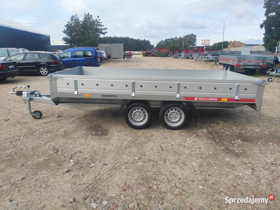 Przyczepka Temared TRANSPORTER 36172 przyczepa pełny VAT Wolsztyn