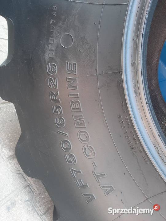 Opona używana rolnicza 75065R26 BRIDGESTONE VT Zaścianki