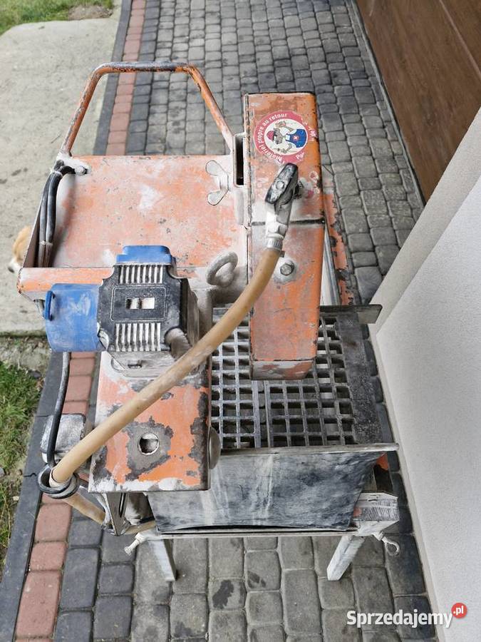 Zagęszczarka i piła do cięcia kostki i betonu małopolskie