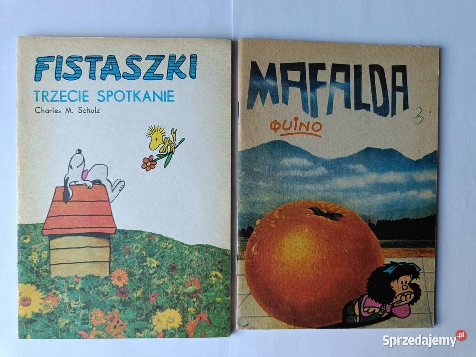 Komiks Fistaszki trzecie spotkanie Ch M Schulz i miękka Gdynia